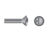 Marine Grade 10-24 X 1-1/4" Stainless Steel Oval Head Phillips Machine Screw Fasco Fastener MP0848 0848MP 10-Pack