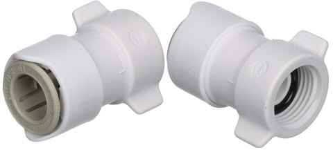 Whale WX1532 Marine 15mm X 1/2” NPT Female Quick Connect Union Plumbing Fitting WX1532B 2-Pack