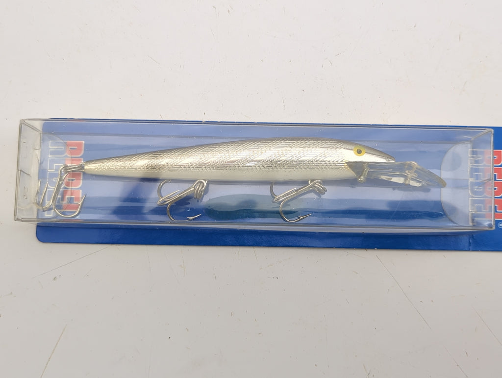 Rebel FT2203 Fastrac Series Silver Rattling Minnow Premium Fishing Lur – Second Wind Sales