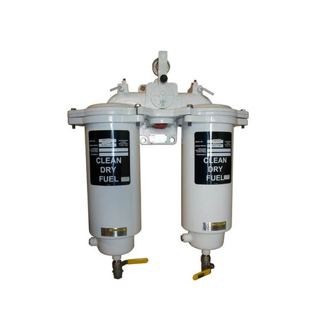 Racor DFBO-14-G1MA Parker Marine Duplex Water Separator Fuel Filter Assembly