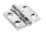 Perko 0941000CHR Fig 941 Vintage Boat Marine Chrome Plated Zinc Alloy Butt Hinge 2-Pack