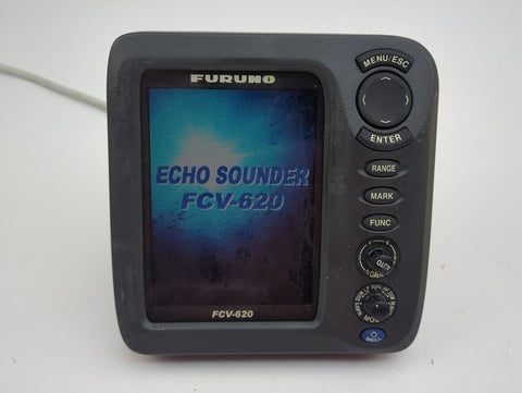 Furuno FCV-620 Marine 50/200 kHz 5.6" Color 600w Sounder FishFinder LCD Display