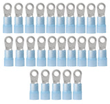 Marine Grade Ring Terminal Electrical Connector 6 AWG Wire X 1/4" Stud Ancor 210244 25-Pack