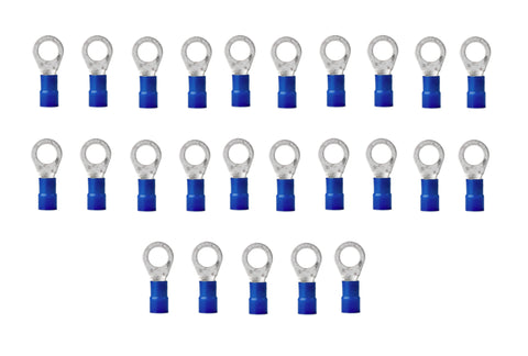 Marine Grade Ring Terminal Electrical Connector 6 AWG Wire X 3/8" Stud Ancor 210246 25-Pack