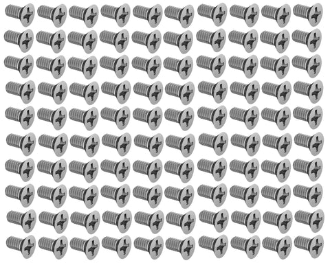 Marine Grade 1/4-20 X 1/2" Stainless Steel Flat Phillips Machine Screw Fasco 775 100-Pack