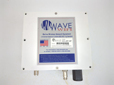 Wave Wifi EC-AP-HP High Performance 2.4GHz IEEE Marine Wi-Fi Access Point Router