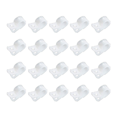 Ancor 401892 Marine Grade Natural White 1" Nylon Cable Clamp Lot of 33 - Second Wind Sales