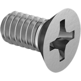 Marine Grade 1/4-20 X 1/2" Stainless Steel Flat Phillips Machine Screw Fasco 775 100-Pack