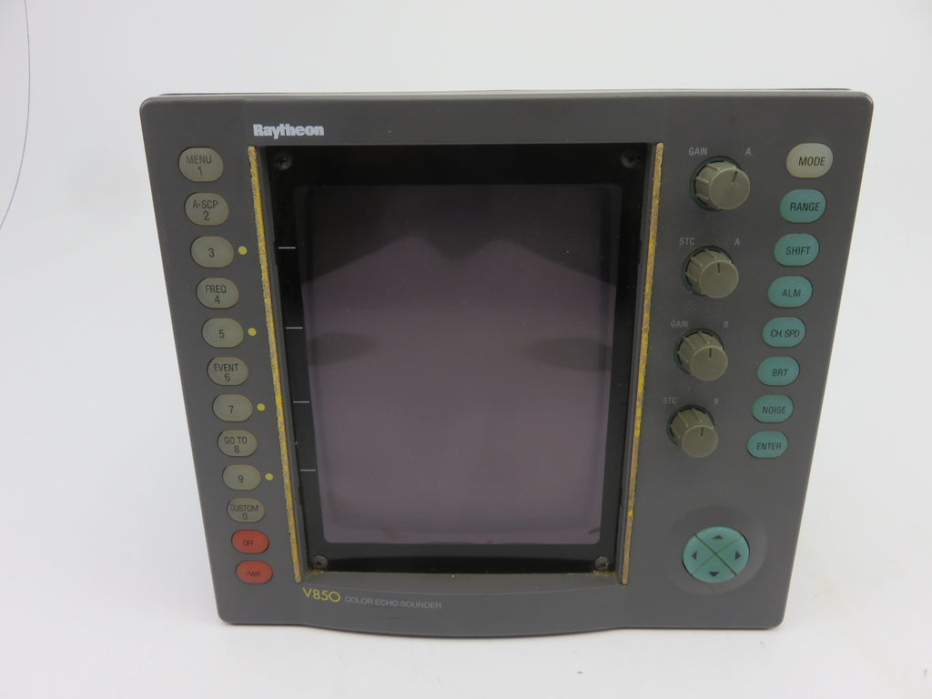 Raymarine Raytheon V850 Color Echo Sounder Fish Finder FOR PARTS – Second Wind Sales