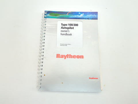 Raymarine Raytheon Autohelm Type 100/300 Autopilot Owner's Handbook