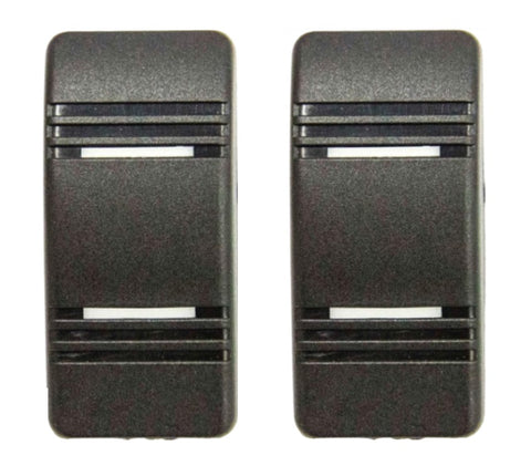 Carling Technologies V-Series Contura III Black Rocker Switch Actuator with 2 Lens Sierra RK22140 2-Pack