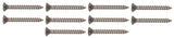 Marine Grade #8 X 1-1/2" Stainless Steel Oval Head Phillips Tapping Screw Fasco Fastener MP0588 0588MP 10-Pack