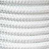 New England Ropes C2010-32 White 1" Double Braid Nylon Dock / Anchor Line Rope By the Foot