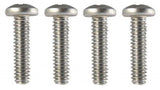 Marine Grade 8-32 X 2" Stainless Steel Pan Head Phillips Machine Screw Fasco Fastener MP0804 0804MP 4-Pack