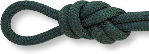 New England Ropes C2052-28 Hunter Green 7/8" Double Braid Nylon Dock / Anchor Line Rope By the Foot