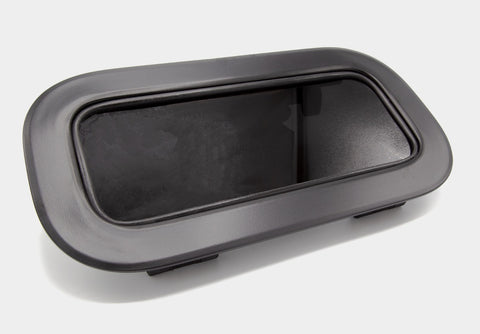 Lewmar 30164300 Flush Size 0 Black / Grey Aluminum Portlight Window with Friction Hinge