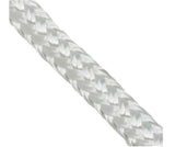 New England Ropes C2010-32 White 1" Double Braid Nylon Dock / Anchor Line Rope By the Foot