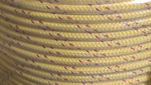 New England Ropes C2316-20 Yellow 5/8" Double Braid Poly/Nylon Dinghy Tow Rope By the Foot
