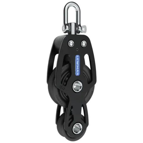 Lewmar 29197231 HTX Boat Marine 72mm Aluminum Swivel Head Fiddle Block