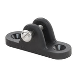Whitecap 3401BP Boat Marine Black Nylon 7/8" X 2-7/16” Base 90° Bimini Top Deck Hinge 2-Pack