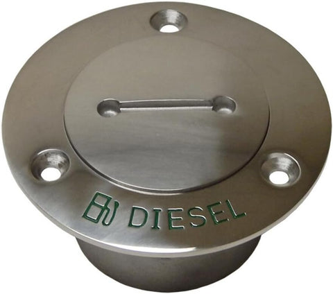 Whitecap 6032 Boat Marine Stainless Steel 1-1/2" Pipe Diesel Fuel Deck Fill