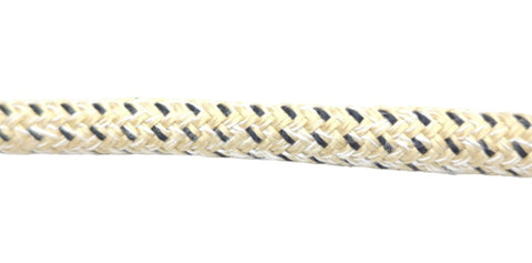 New England Ropes C2924-08 ARC Grand Prix Racing Black Fleck 5/16" Hollow Braid Sailboat Sailing Sheet By the Foot