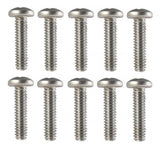 Marine Grade 8-32 X 1-1/2" Stainless Steel Pan Head Phillips Machine Screw Fasco Fastener MP0802 0802MP 10-Pack