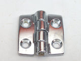 Perko 0941000CHR Fig 941 Vintage Boat Marine Chrome Plated Zinc Alloy Butt Hinge 2-Pack