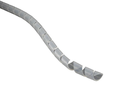 Alpha Wire Cole Flex 2273 SPP Series 1/2" Polyethylene Spiral Wire Wrap Tubing Sold by the Foot - Second Wind Sales