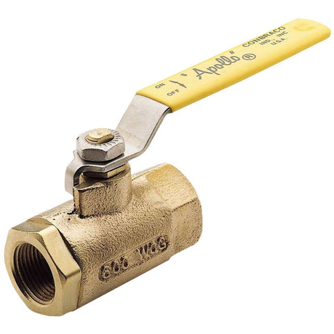 Apollo Conbraco 70-146-01 Bronze 1-1/4" In Line Ball Valve with Stainless Steel Ball and Stem