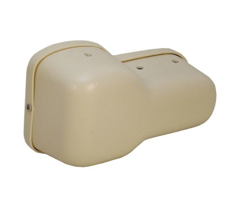 Nautic Global 33125 Marine Boat 8-1/2" x 4-1/2" Plastic Beige Wiper Motor Cover