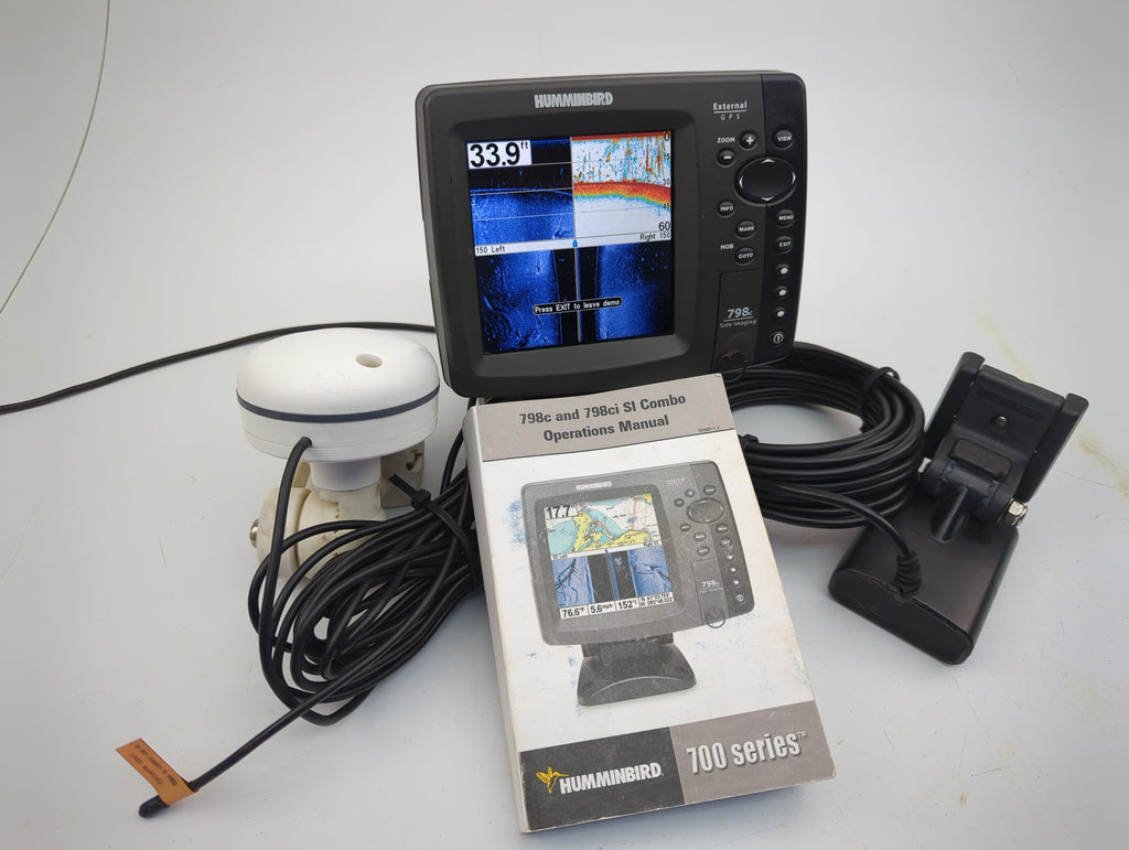 are humminbird fish finders waterproof Humminbird 798ci SI Marine Combo 5" Waterproof GPS Chartplotter with S – Second Wind Sales