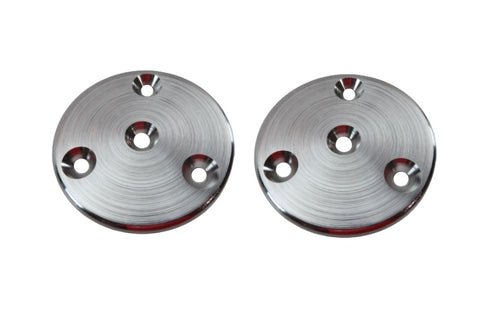 Morse G&L Materials PRB-3D3H Aluminum Circular Brushed 3 Hole 3” Round Pad Lot of 2