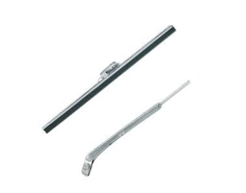 AFI Marinco 33002 + 33001 Adjustable 7" to 12" Stainless Steel Windshield Wiper Arm and Blade