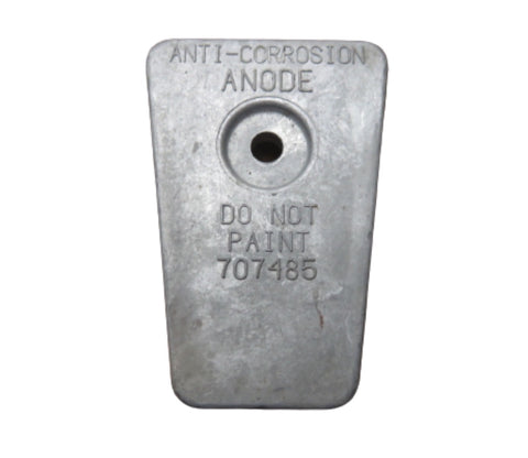 Mercury F707485 707485 Genuine OEM Force Outboard Gear Housing Anti Corrosion Zinc Anode