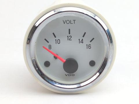 VDO A2C53191768-S Viewline Ivory 2" Marine Voltmeter Volt Gauge