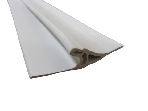 Techno Rubber 20103 Inflatable Boat White 3-1/2" EPDM Rubrail Rubstrake by the Foot