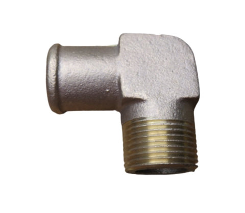 Westerbeke 036616 Genuine OEM Universal Marine 1/2" NPT X 1” Hose 90° Elbow Fitting