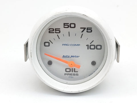 AutoMeter 5427 Pro-Comp 2-5/8" (66.7mm) 100 PSI Engine Oil Pressure Gauge