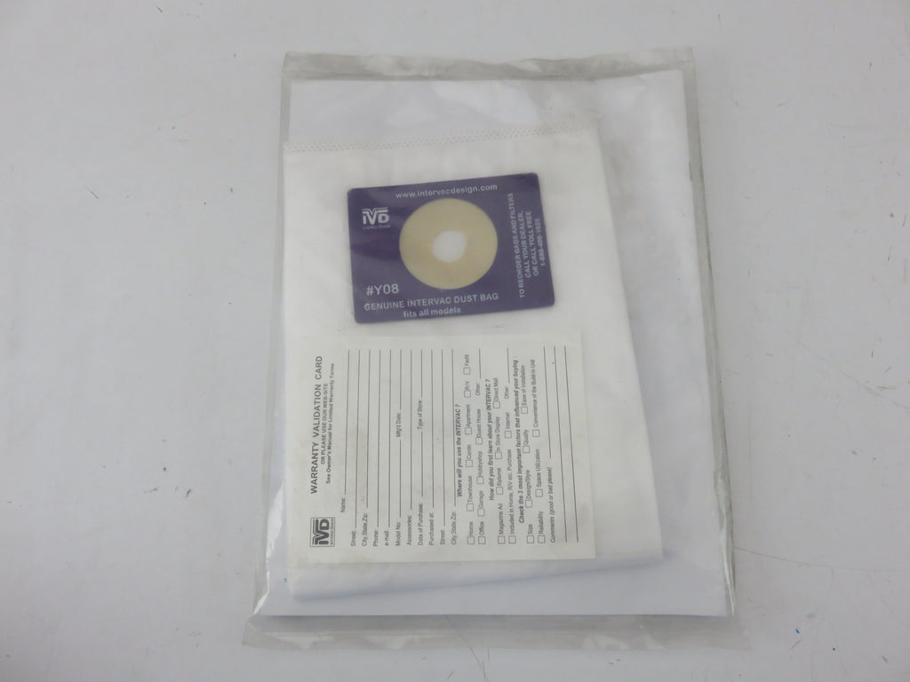 Intervac on sale dust bag