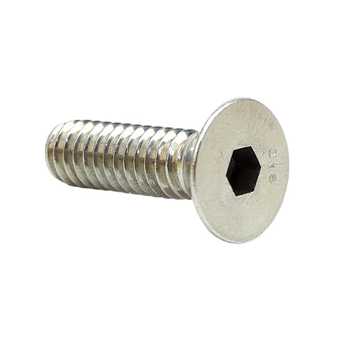 Mcmaster-Carr 90585A541 1/4-20 X 7/8 316 Stainless Steel Hex Drive Flat Head Screw Lot of 43