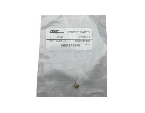 Westerbeke 13343 Genuine OEM Marine Boat Yacht Generator 3/16" Tube Ferrule