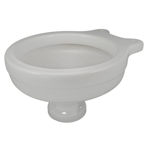Boat Marine Compact White Porcelain China Toilet Bowl for Jabsco Raritan Groco Wilcox 59127-7002