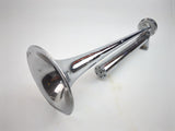 Buell 5400 Trombone Vintage Chrome Plated Bronze 23" Hand Operated Self-Powered Horn