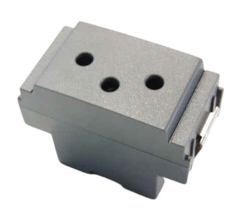 Vimar 16225 Idea 2P+E 10A Gray Swiss Standard 250V 2-Pole Type 12 Socket Outlet