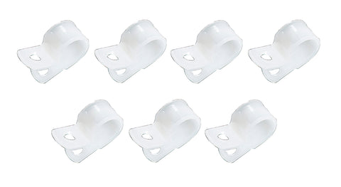 Ancor 401121 Marine Grade Natural White 1/8” Nylon Cable Clamp Umpco Adel Lot of 7