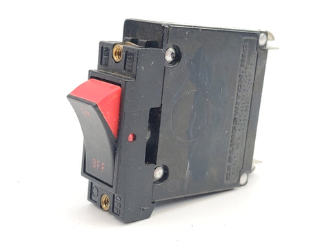 Carling AF1-B0-34-610-5G1-C A-Series Two Color Raised Rocker 10A Circuit Breaker