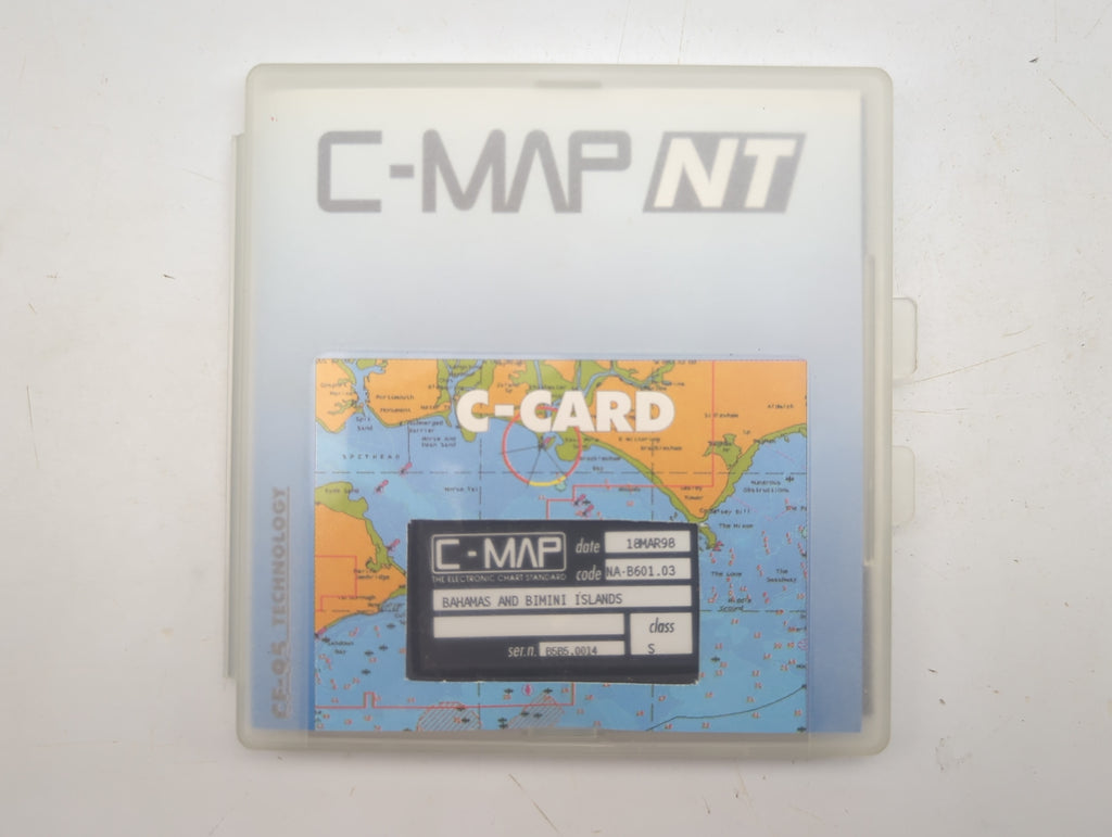 CMAP NAB601 NT CCard Electronic Standard Chart Map Bahamas and Bimi