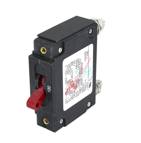 Carling CA1-X0-11-042-331-I C-Series Red Toggle 100A Circuit Breaker Blue Sea Systems 7250i IP