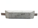 Reliance ZPWS-M20 Boat Marine 3" X 14" X 2" Weld-On Hull Plate Zinc Anode